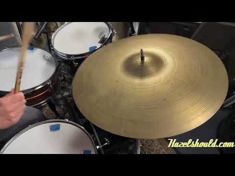 1970s Vintage Zildjian PING Ride 20” 2577 g Strong Articulation CLASSIC 70s Tone! image 6