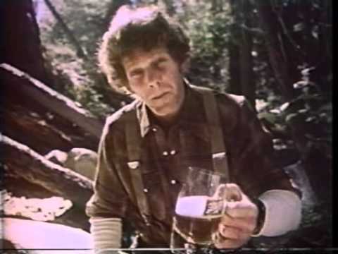 Schlitz, 1977 12 11, Wilderness man and cougar