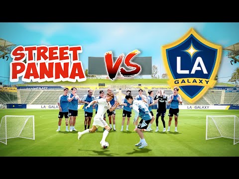 Street Panna vs LA Galaxy! Insane Panna Challenge!!