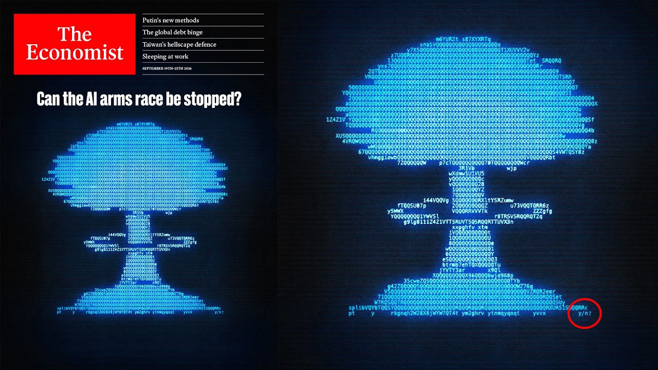 LA NUEVA PORTADA DE THE ECONOMIST ESTÁ ADVIRTIENDO SOBRE UNA GUERRA NUCLEAR PROVOCADA POR LA IA? ☢️