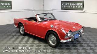 Video Thumbnail for 1965 Triumph TR4