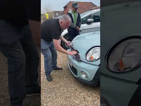 How to open Mini Cooper One Car #uk #minicooper #miniuk