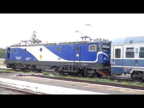 Tren special cu 060-EA cu livery nou in statia Veresti!