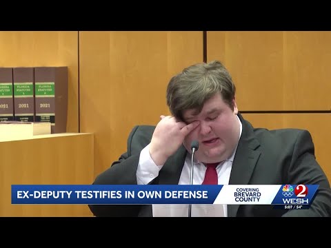 Ex-deputy testifies in his own defense in Brevard County manslaughter case