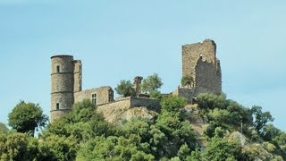 preview picture of video 'Grimaud - The Castle and the Mill, French Riviera, France [HD] (videoturysta)'