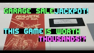 A Game Worth THOUSANDS at a garage Sale! My BEST find EVER! Akalabeth World of Doom S2E6