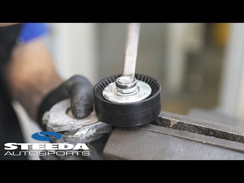 S550 Billet Idler Pulleys Installation - Steeda