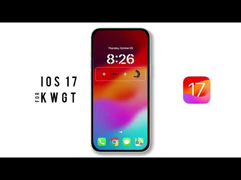 iOS 17 Widgets for KWGT