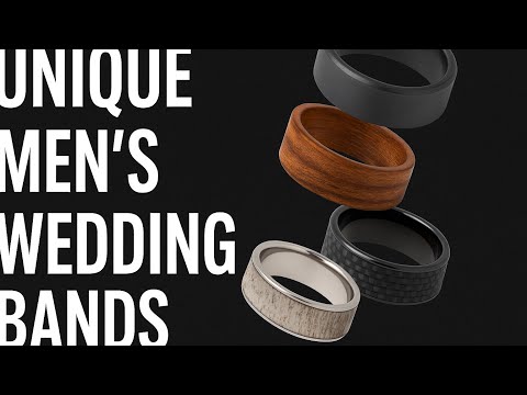 5 Unique Men’s Wedding Bands