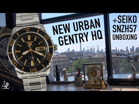 A Sneak Peek Of The Forthcoming Urban Gentry HQ - Seiko SNZH57K1 Unboxing & First Impressions