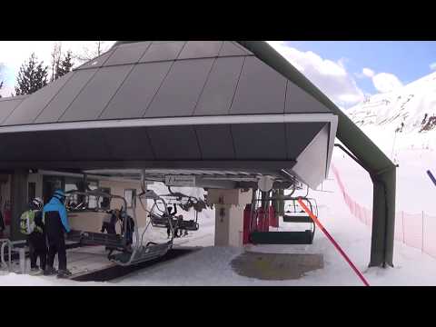 Risalita integrale seggiovia Agamatic "Sella Brunech" (accorciata) - Alba di Canazei (TN) / Stolheis