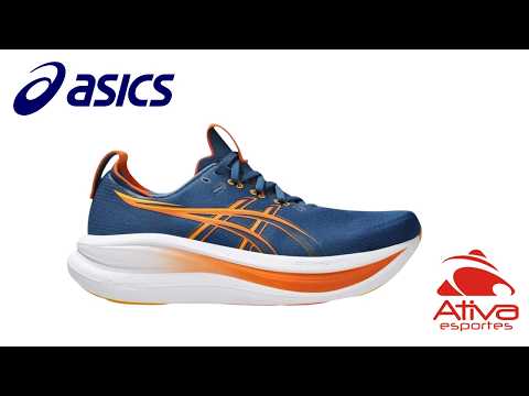 Tênis Asics Gel Nimbus 28 Masculino 1011C127-401 - Ativa Esportes