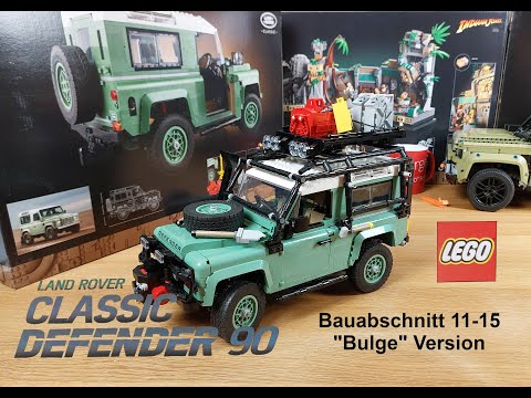LEGO Icons 10317 Land Rover Classic Defender 90 / Bauabschnitt 11-15