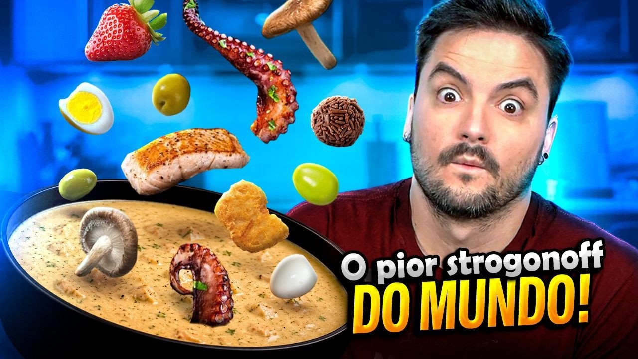 REINVENTANDO COMIDAS: STROGONOFF DE TUDO!