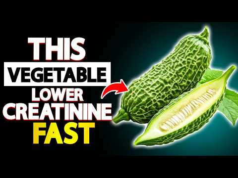 Top 5 Vegetables to Lower Creatinine & Heal Kidneys After 60 | Senior Health