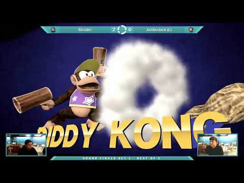 SOS 88 - Grand Finals - Stroder (Sheik) vs JumboJack (L) (Diddy Kong)