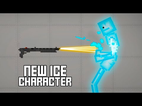 NEW ICE CHARACTER TEST | Melon Playground
