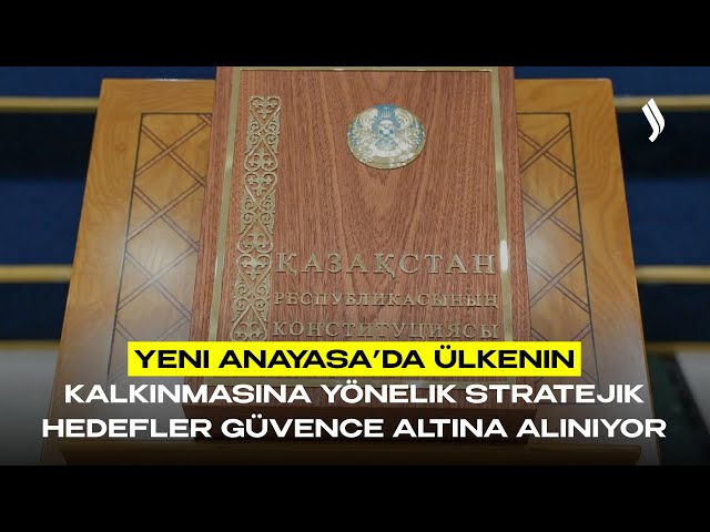 Yeni Anayasa’da ülkenin kalkınmasına yönelik stratejik hedefler güvence altına alınıyor