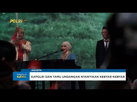 PUTRI ARIANI TUTUP KEMERIAHAN MALAM APRESIASI KREASI POLRI