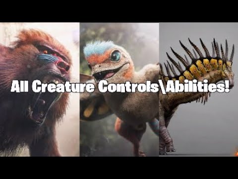 Lost Island All Creatures Controls\Abilities! Ark