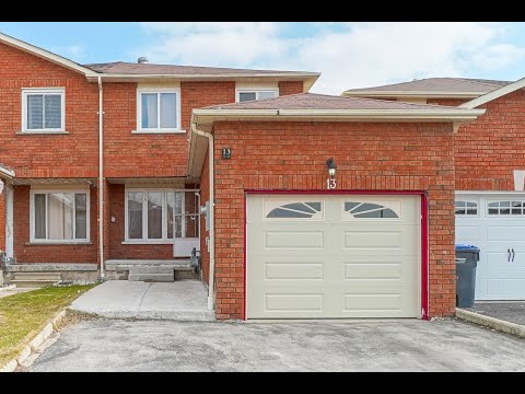13 Tulip Drive Brampton Home for Sale - Real Estate Properties for Sale