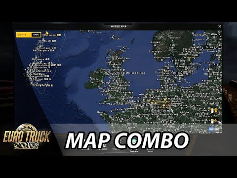ETS2 1.36 | PM 2.43 + RM 2.0 + ROC + 12 Maps | Map Combo UPDATE