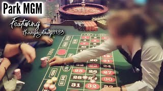 Live Roulette at Park MGM | Played with a subscriber from CANADA 🇨🇦 | What up!! @thevegasdawg8983