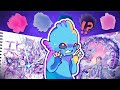 I Tried Making HYPERPOP Art... 🎨 (drawing with saturated colors)