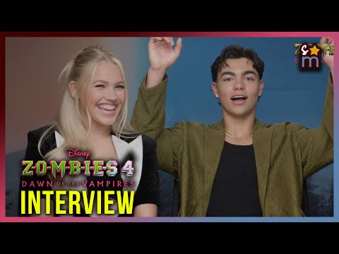 Malachi Barton & Freya Skye Reveal Their First Impressions of Each Other! Zombies 4 Interview