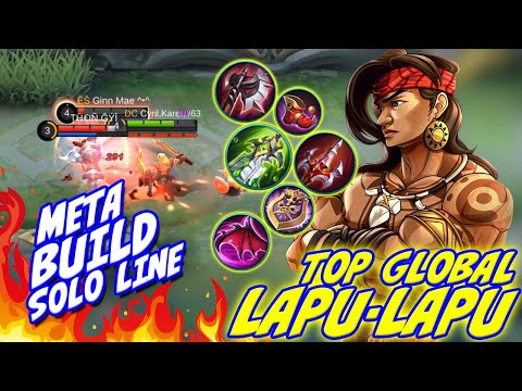 Lapu Lapu New Build BRUTAL DMG | Best Build Lapu Lapu 2020 | Top Global Lapu Lapu ~ MLBB