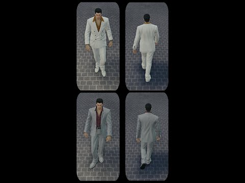 Kiryu / Costumes / Yakuza 0 #shorts
