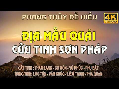 Địa Mẫu Quái Là Gì? Cửu Tinh Sơn Pháp Trong Địa Lý Phong Thủy (Phong Thủy Dễ Hiểu)