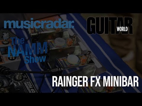 Rainger FX Minibar Liquid Analyser Fuzz/Distortion Pedal - Add Any Liquid to Change Sounds! image 8