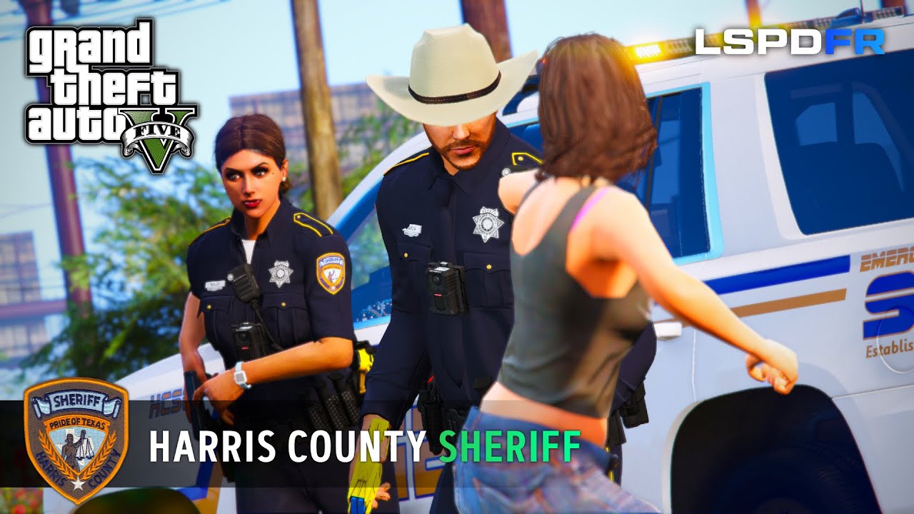 Unexpected End of a Store Robbery Callout - Harris County Sheriff - GTA5 LSPDFR