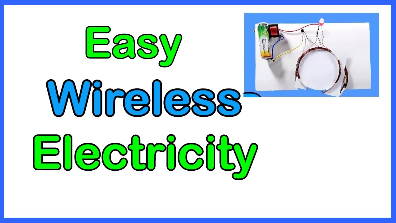 Easy wireless electricity | How to make