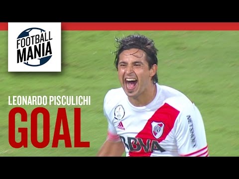 Leonardo Pisculichi Goal - Atlético Nacional 1X1 River Plate - Copa Sudamericana 2014 - Final