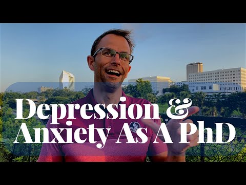 PhD Student Depression & Anxiety: Dealing With Mental Health Issues During Your PhD -PhD Life Stress Video