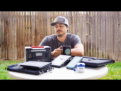 How To Stay Charged In The Backcountry | Solar Power Banks