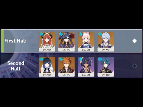 3.1 Spiral Abyss, Hydro Supremacy (post-Nilou)💦 - (Floor 12, 9★)