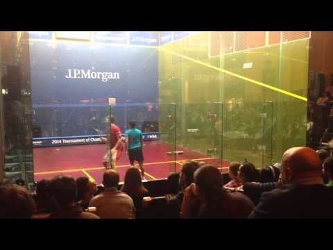 2014 Squash: Simon Rösner vs Saurav Ghosal