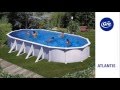 Piscine acier Gré Atlantis ovale Piscine acier Gré Atlantis ovale
