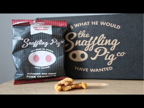 The Snaffling Pig Co - Hot To Trot Habenro crackling - Beer Snack Review