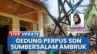 Perpustakaan Ambruk di SDN 2 Sumbersalam Bondowoso, Penyebab Diduga akibat Hujan dan Bangunan Tua