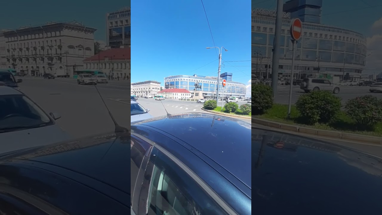 В Питере на дорогах с Односторонним движением...Создан Хаос относительно зна