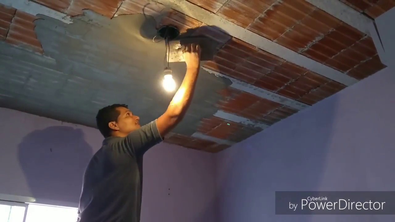 Rebocando Teto com menos de 10 Reais/ Diário da Reforma#1, reforma do quarto