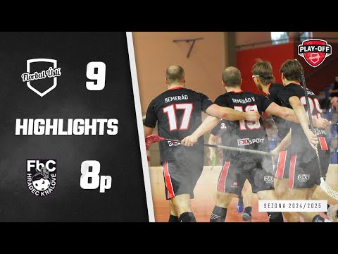 Sestřih utkání: 1.SF Florbal Ústí - FbC Respect Hradec Králové 9:8p