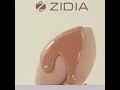 Спонж ZIDIA MakeUp Blender "Simone", двусторонний, розовый в коробочке (без латекса, покрытие из микрофибры)