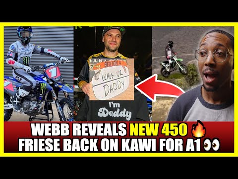 Cooper Webb REVEALS His New 450 For Paris Supercross 🔥 + Friese on Kawasaki?! 👀