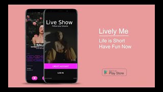 Lively Me - Meet New People on Live Stream Video Chat App Introduction