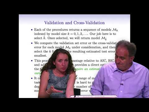 StatsLearning Chapter 6 part 1